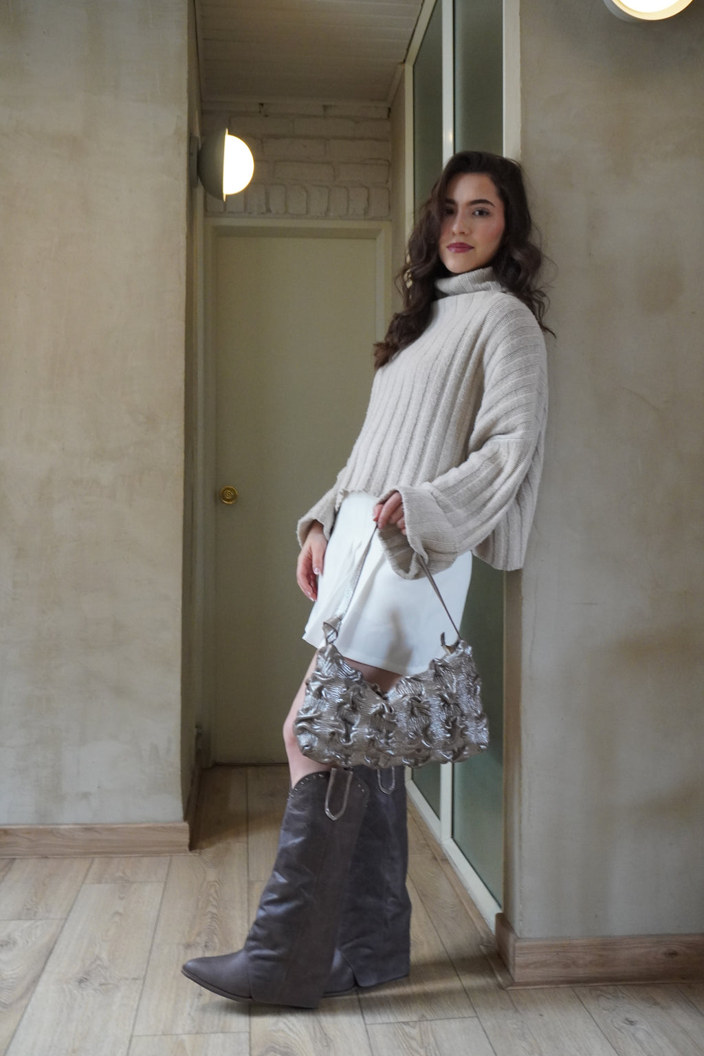 MEMORIAS BAG METALIZADO TAUPE